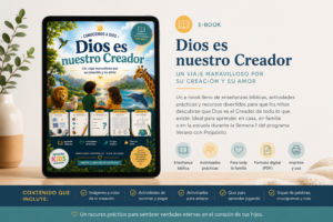 Dios es nuestro Creador – E-book de actividades para niños